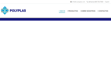 Tablet Screenshot of polyplas.com.do