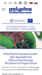Mobile Screenshot of polyplas.de